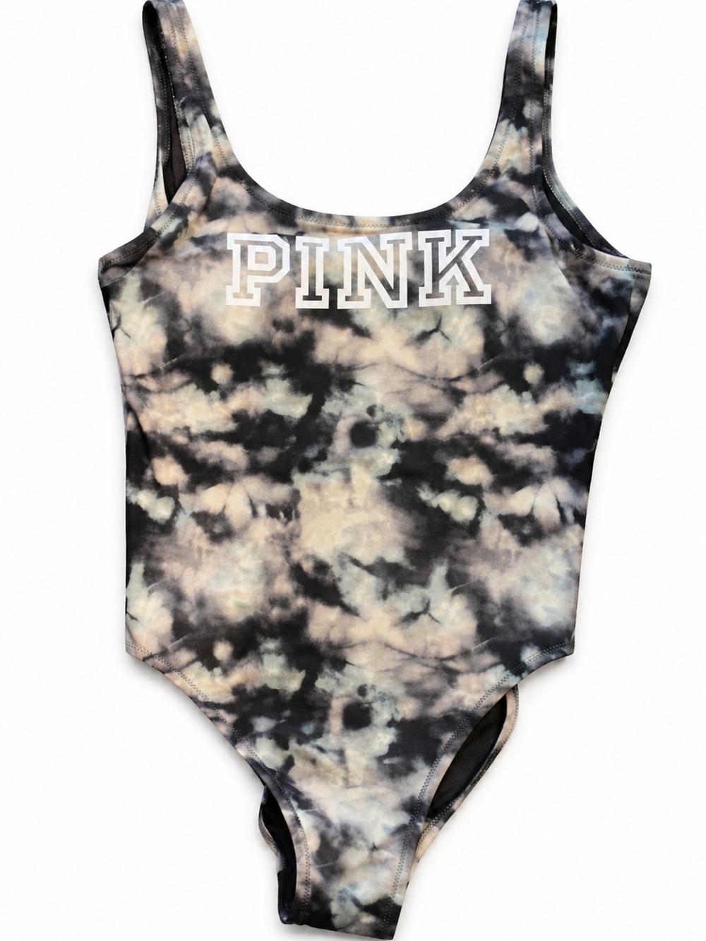 PINK Tie-Dye One-Piece Swimsuit NWOT